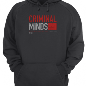 Criminal Minds Distressed BAU Quantico Lightweight Unisex Hoodie