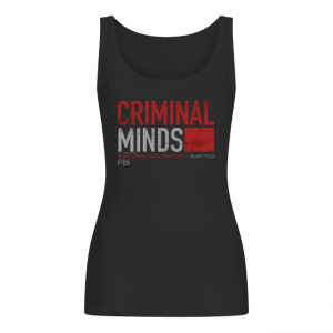 Criminal Minds Distressed BAU Quantico Lightweight Women's Tank Top