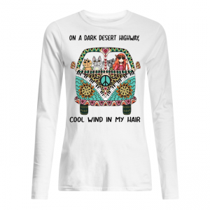 Girl With Cats On Bus Women's Long Sleeved