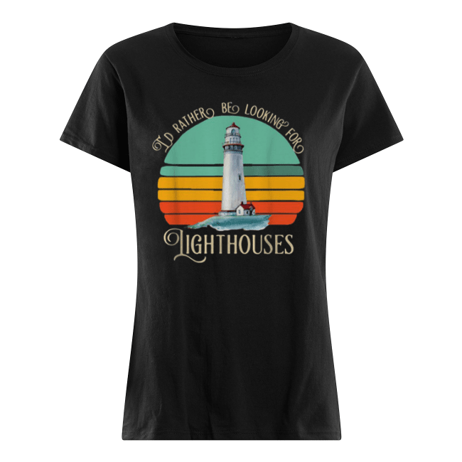 Id Rather Be Looking For LigthHouse Women's Long Sleeved (2)