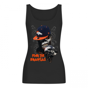 Iron Maiden fear the Denver Broncos Women's Tank Top
