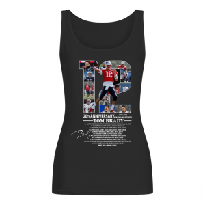Pretty 20th Anniversary Tom Brady New England Patriots 2020 Women's Tank Top