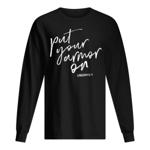 Put Your Armor On Men's Long Sleeved