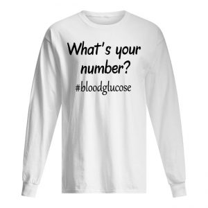 What's Your Number Men's Long Sleeved