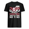 2019 NL East Division Champions Atlanta Braves Back To Back Shirt