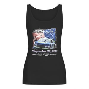 Men's Black Chase Elliott Bank of America Roval 400 Race Win Women's Tank Top