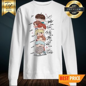 BTS Chibi Signatures Sweatshirt