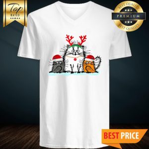 Cats Merry Christmas Merry Fluffmas