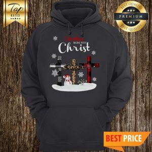 Christmas Begins With Christ Hoodie