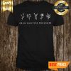 Cute Flowers Shirt Grow Positive Thoughts Premium Shirt