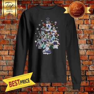 Dallas Cowboy Christmas Tree Sweatshirt