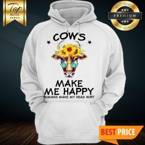 Farm Cows Flower Ake Me Happy Classic Hoodie