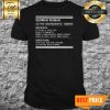 German Woman Active Ingredients Temper Warnings Extremely Addictive Easily Flammable Shirt
