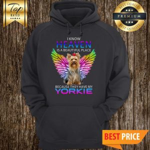 Heaven Dog Asas De Arco Iris Yorkie Hoodie