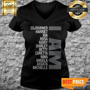 I Am A Strong Black Woman V-Neck