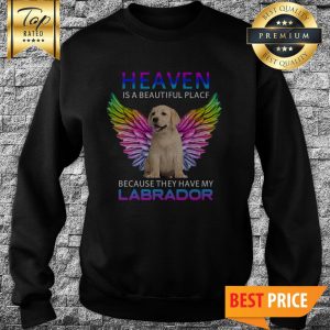 I Know Heaven Labrador Best Friend Sweatshirt