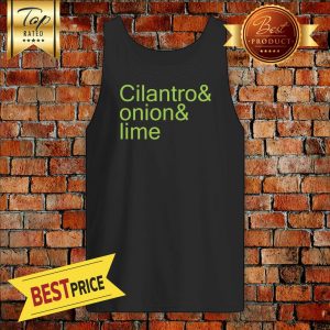 Official Cilantro Onion Lime Tank Top