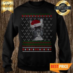 Official Merry Christmas Bulldog Sweatshirt