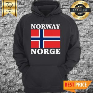 Official Norway Flag Norge Hoodie