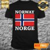 Official Norway Flag Norge Shirt