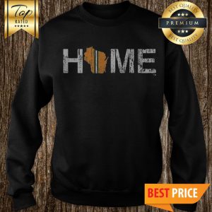 Official Wisconsin Home Stripe Sweatshirt