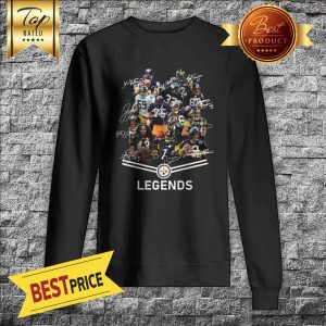 Pittsburgh Steelers Legends Logo Signature Sweatshirt