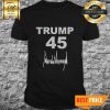 Real Bullet Trump 45 Whiskey Glass Shirt
