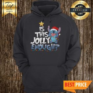 Stitch Happy Is This Jolly Enough Hoodie