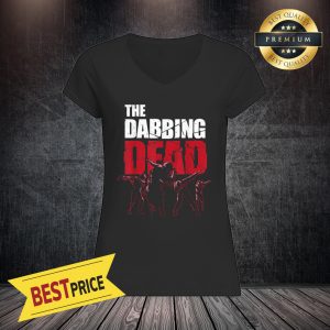 Top The Dabbing Dead Zombie Walking Dab Halloween Gift Ladies Tee