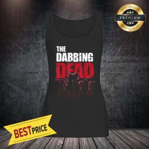 Top The Dabbing Dead Zombie Walking Dab Halloween Gift Tank Top