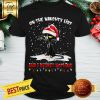 Black Cat On The Naughty List And I Regret Nothing Christmas Shirt