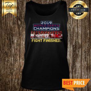Washington DC World Series Champions Fight Finished 2019 Tank Top