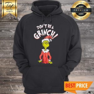 Black Don't Be A Grinch Christmas Hoodie
