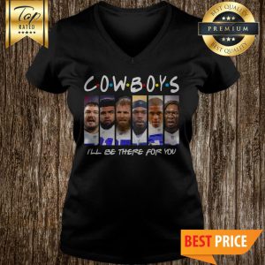 Dallas Cowboys I’ll Be There For You Friends TV Show V-Neck