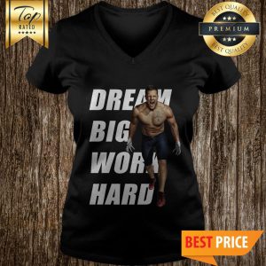 Justin James Watt Dream Big Work Hard V-Neck
