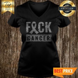 Official F*ck Cancer Throwback V-Neck