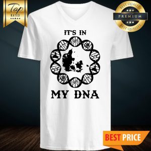 Denmark Map It’s In My DNA V-Neck