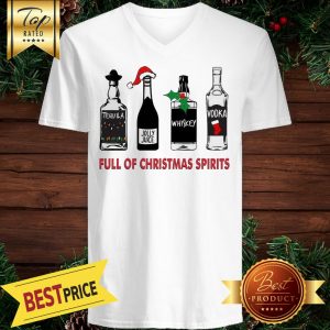 Full Of Christmas Spirits V-neck