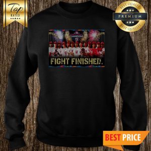 Washington Nationals 2019 World Series Champions Fight Finished Logo Sweatshirt