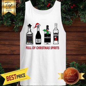 Full Of Christmas Spirits Tank Top