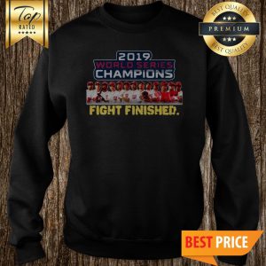 Washington DC World Series Champions Fight Finished 2019 Sweatshirt