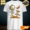 Happy Thanksgiving Giraffe Pumpkin Turkey Wine Shirt