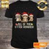 Christmas All Of The Otter Reindeer Shirt
