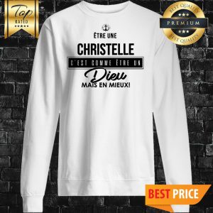 ÊTRE UNE C'EST COMME ÊTRE UN DIEU Sweatshirt