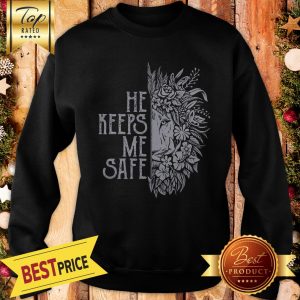 He Keeps Me Safe Lion Sweatshirt
