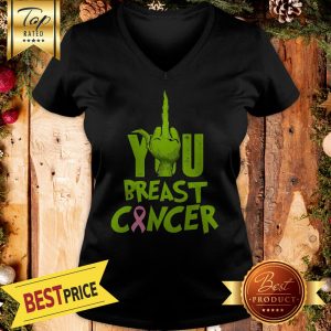 Fuck You Breast Cancer Grich V-neck