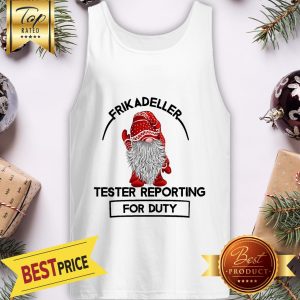Christmas Frikadeller Tester Reporting For Duty Tank Top