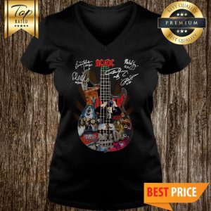 Premium ACDC Guitarist Signatures V-neck