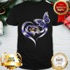 Heart Baltimore Ravens Butterfly Love Shirt
