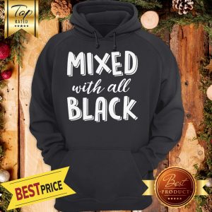 Official Mixed With All Black Hoodie